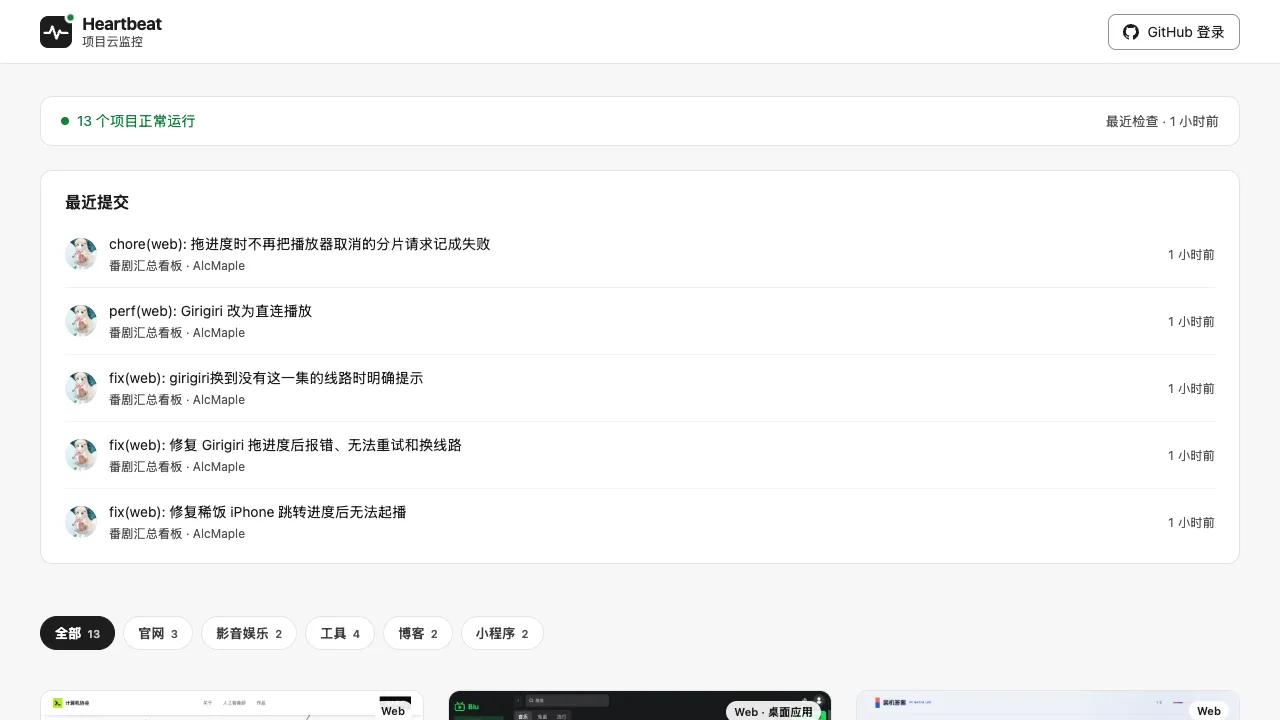 聚合项目站
